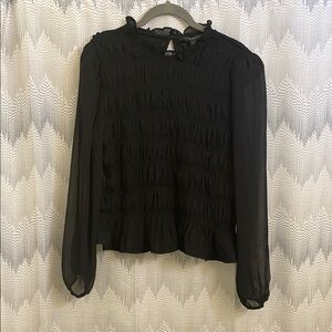 Elegant Black Women's Top